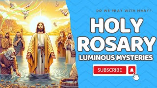 PRAY HOLY ROSARY  LITANY  LUMINOUS MYSTERIES THURSDAY MARCH 13 2024 [upl. by Leahkim]