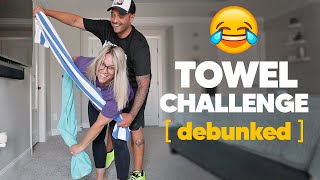 TikTok Towel Challenge Hilarious [upl. by Bevan]