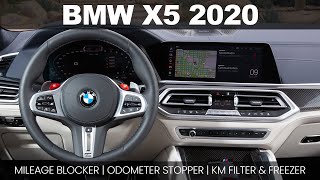 How to change Mileage on a BMW X5 2020  Odometer Blocker  KM Filter [upl. by Sanjay]