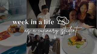 a week in a life  culinary student in Toronto [upl. by Aroled]