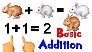 Basic Math Addition For Kids  Noodle Kidz PreK and Kindergarten Educational Video [upl. by Dara]