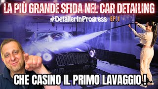 TRASFORMO UNA TOTALE INESPERTA IN PROFESSIONISTA del CAR DETAILING DetailerInProgress EP 1 [upl. by Gillian674]