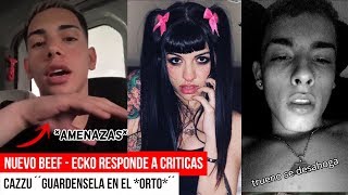 fuerte NUEVO BEEF de ECKO  CAZZU ENOJADISIMA en Twitter  Trueno se DESAHOGA [upl. by Virnelli]