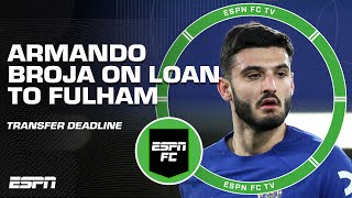 Armando Broja set to join Fulham on loan 👀 TRANSFER DEADLINE DAY RECAP  ESPN FC [upl. by Anehsat]