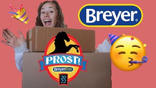 BREYERFEST 2022 Unboxing Special Runs amp Loot [upl. by Birk]