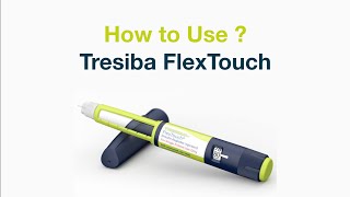 How to Use your TRESIBA FlexTouch pen [upl. by Aihsenot]