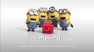 Minions McDonalds Ad  Im Lovin It Despicable Me 2 [upl. by Linette777]