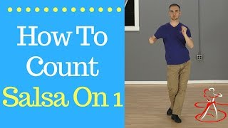 How To Count Salsa On 1  Salsa Timing Explanation [upl. by Ordnazil]