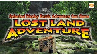 LOST LAND ADVENTURE  Arcade Machine  Playland Arcade Santa Monica Pier [upl. by Hart514]