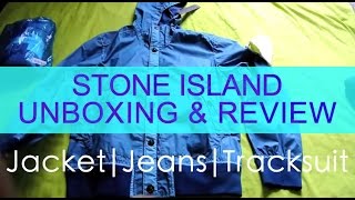 STONE ISLAND UNBOXING amp REVIEW  Jacket Tracksuit Jeans  Weekly Buys Ep4 [upl. by Rooke]