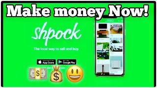 SHPOCK APP  Buy amp Sell Easily At Home On LINE  MAKE MONEY NOW [upl. by Annaert860]