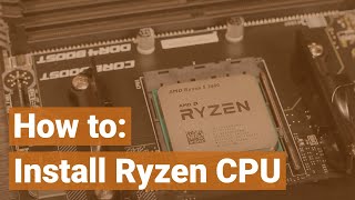 How to Install an Ryzen CPU A step by step guide [upl. by Llirrem122]