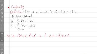 Continuous function part 1 [upl. by Scurlock]