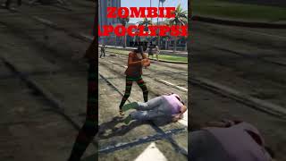 100 days zombie apocalypse part 1watch full video on chanelgta vsj knightgta5 zombiesurvival [upl. by Hsejar137]