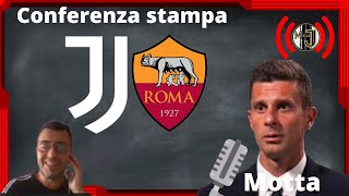 JUVENTUS  ROMA  Conferenza stampa di THIAGO MOTTA 🔴 Live reaction [upl. by Ttocserp]