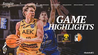 AEK Betsson BC v Maccabi RamatGan  Highlights  BasketballCL 202425 [upl. by Nelon]