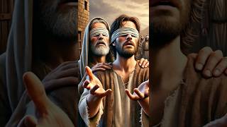 When Two Blind Men Were Healed by Jesus A Miracle of Faith biblestudy scripture shorts [upl. by Ahtreb900]