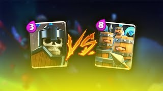 3 MUHAFIZ MI DAHA GÜÇLÜ 3 KORUMA MI   Clash Royale [upl. by Fradin]