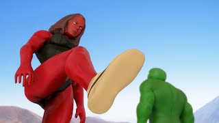 Dame Tu Cositas HUNGER Ep89 Red Shehulk VS DAME [upl. by Afirahs]