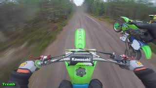 KX500 amp KX500 Riding  Big Bore 2Stroke Power and Sound [upl. by Gilles619]