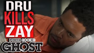 Dru Kills Zay Power Book 2 Ghost Season 4 Episode 6  quotThe Devils Playgroundquot [upl. by Accebar702]