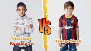 Cristiano Ronaldo Jr CR7s Son VS Thiago Messi Messis Son Transformation ★ From Baby To 2022 [upl. by Mitchell901]