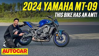 2024 Yamaha MT09 quick review  Standard SP and YAMT ridden  Autocar India [upl. by Eppie]