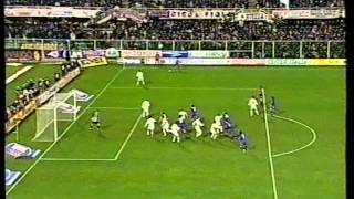 Serie A 20002001 Fiorentina vs AC Milan 40  20010113 [upl. by Enyawed]