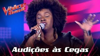 Damiana Sadili canta Espelho nas Audições às Cegas  The Voice Brasil  7ª Temporada [upl. by Jona]