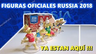 Figuras de Zabivaka oficiales de Russia 2018  Ya disponibles [upl. by Irmine]