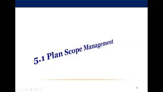 51 Plan Scope Mgmt [upl. by Garretson]