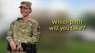 31B Military Police  US Army®  Earn Up to a 50K Bonus [upl. by Ecyrb604]