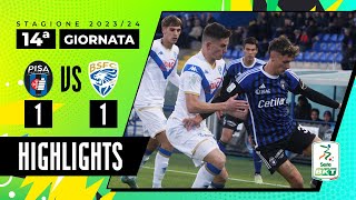 Pisa vs Brescia 11  Al gol dell’ex di Moreo risponde Bjarnason  HIGHLIGHTS SERIE BKT 2023  2024 [upl. by Beffrey]