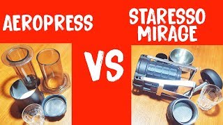 KERIBETAN AEROPRESS VS STARESSO MIRAGE RIBETAN MANA [upl. by Wash680]