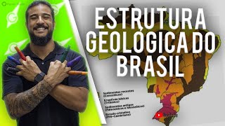 Estrutura Geológica do Brasil  Geobrasil [upl. by Finnegan]