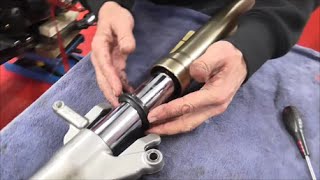 Delboys Garage USD Fork Seal Replacement [upl. by Enilamme]