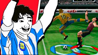 JUEGOS DE FUTBOL DE PLAY 2 CHIPEADA QUE NO SON NI PES NI FIFA [upl. by Adnilasor]