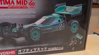 A detailed unboxing of the Kyosho Optima Mid 87 Worlds Spec 60th Anniversary Limited [upl. by Dnomrej894]