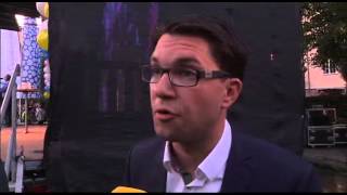 Det var väl ganska väntat Åkesson om äggattacken på Södermalm [upl. by Iris41]