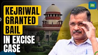 Kejriwal Gets Bail Supreme Court Grants Bail to Delhi CM Arvind Kejriwal in Excise Policy Case [upl. by Edualcnaej373]