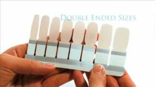 Incoco  Perfect French Manicure Tutorial  Nail Polish Strips [upl. by Norrag279]