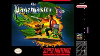 The Pagemaster Playthrough SNES Best Ending Deathless [upl. by Einiffit]