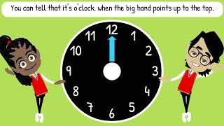 quotOClock Song for Kids Learn to Tell the Time on a clock with this fun songquot [upl. by Ainolopa]