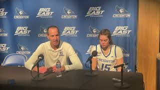 21 Creighton WBB Postgame vs 12 UCONN 1324 [upl. by Day686]