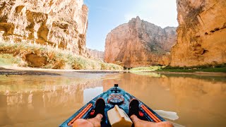 RAW Scenic Kayaking  Big Bend 3 Days in Santa Elena Canyon [upl. by Herson]