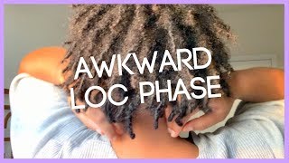 My Locs Are Awkward  Budding Starter Locs [upl. by Marya688]