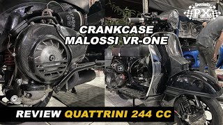 REVIEW QUATTRINI 244 X MALOSSI VRONE [upl. by Ennaid]