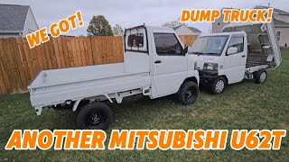 Mitsubishi Minicab U62TU42T oil change service On the engine transmission and differentials [upl. by Jarad]