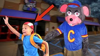 Chuck E Cheese Attacked Kid Running Caught On Camera [upl. by Lietman]