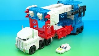 ULTRA MAGNUS LEADER CLASS COMBINER WARS TRANSFORMERS VIDEO [upl. by Adnylam375]